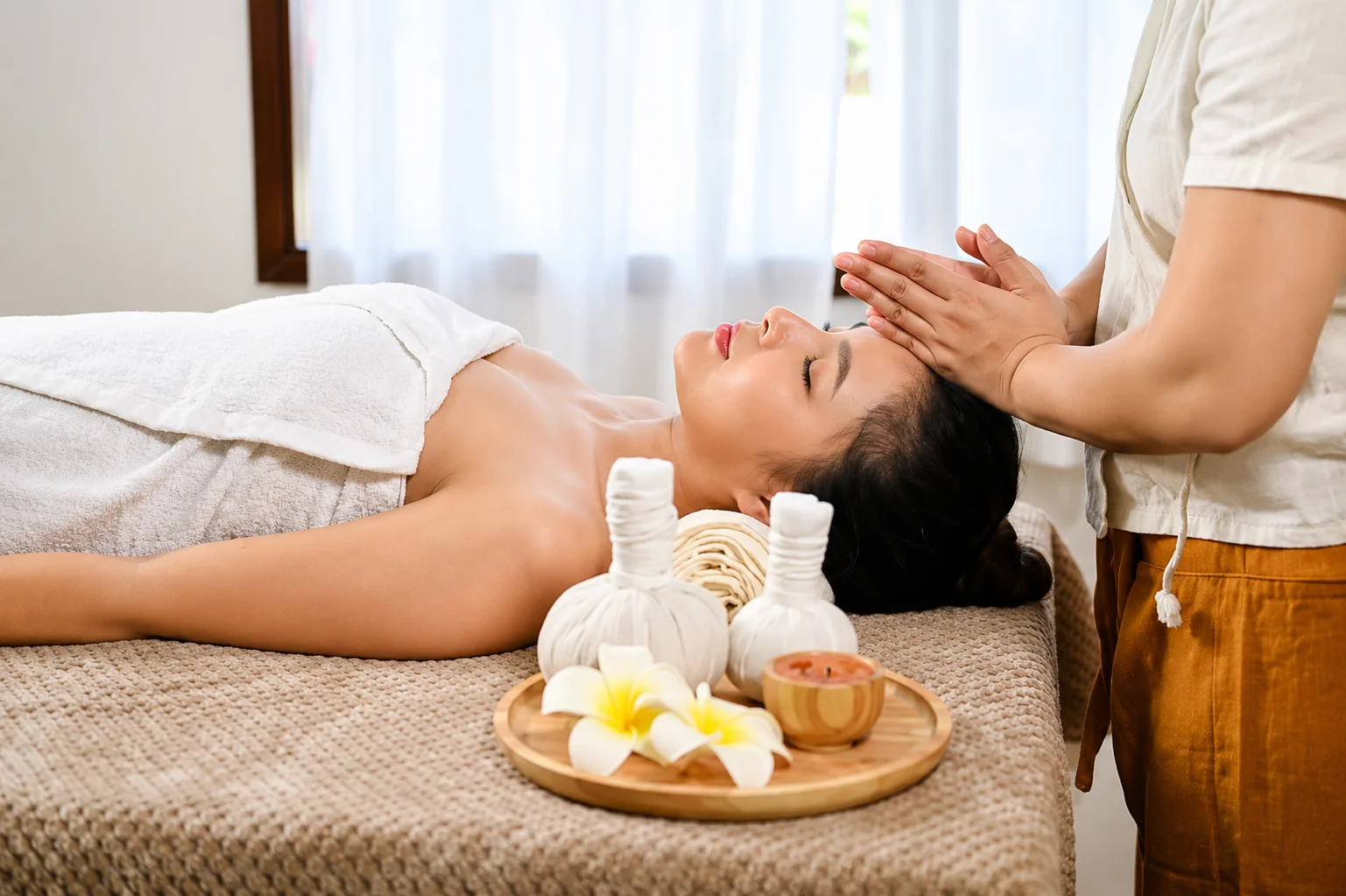 Thai House Spa and Bodywork treatment space and therapy room